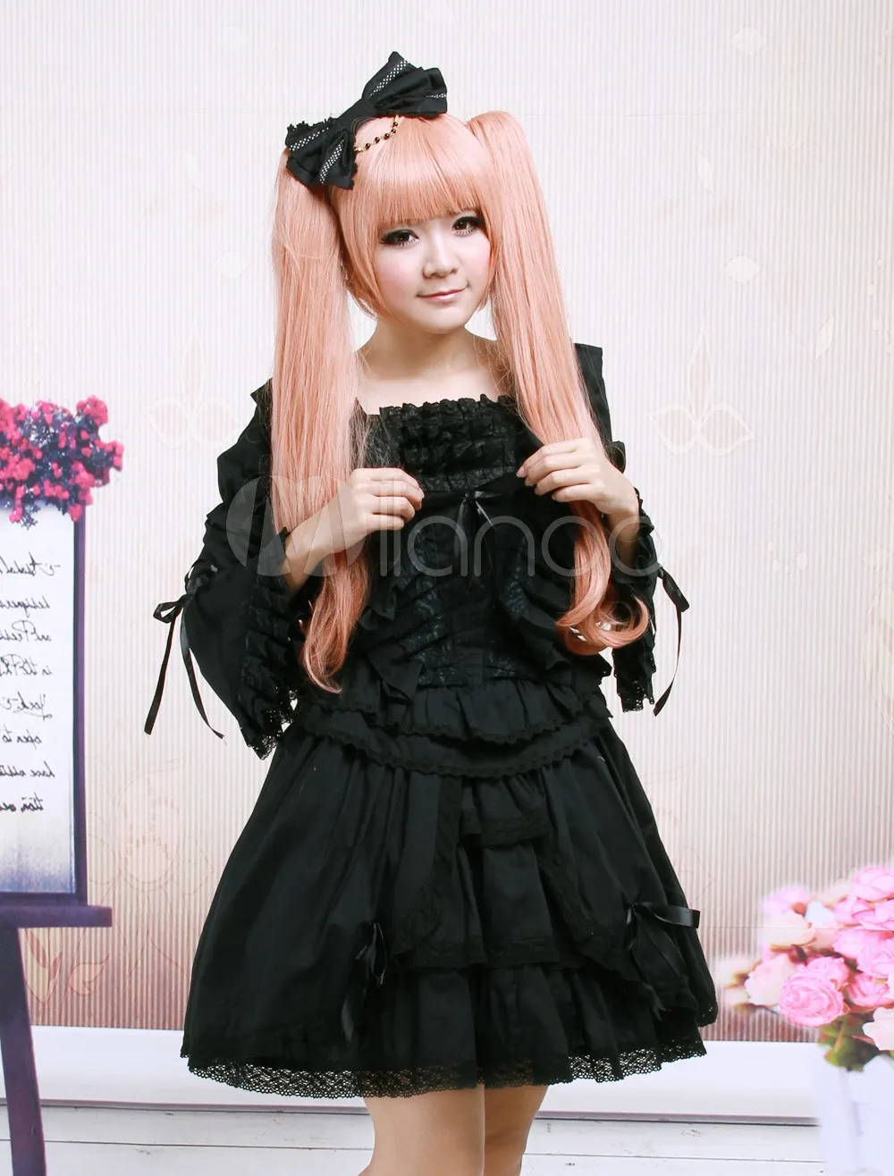 Lace Cotton Gothic Lolita Dress steampunk buy now online