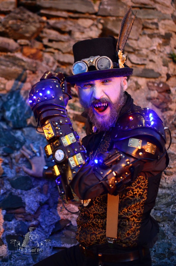 Rin's steampunk armor- blue version by TimmyHog steampunk buy now online