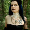 Annabel Lee's Betrothal Choker White Lace Necklace White Choker / Elegant Necklace w Faux Pearl Pendant by PreciousRemains steampunk buy now online