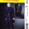 Civil war Union and Confederate soldier costumes pattern in Men's sizes X-Large - XXX-Large McCalls M4745/4745 UNCUT & FF (2004) K658 by ZimmergirlzBazaar steampunk buy now online