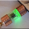 8/16/32/64/128GB GREEN Pentode radio vacuum tube USB Flash Drive with chain. Steampunk/Industrial style !!! Stand and shipping for FREE !!! by SlavaTech steampunk buy now online