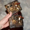 Zombie - Walking dead - Leather wallet Steampunk wallet Gift Men - Horror Eye Mutation Mad Max - Men's wallet - Necronomicon - ゾンビ by FamilySkiners steampunk buy now online Zombie - Walking dead - Leather wallet Steampunk wallet Gift Men - Horror Eye Mutation Mad Max - Men's wallet - Necronomicon - ゾンビ by FamilySkiners steampunk buy now online