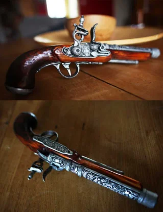 Steampunk Pirate Pistol Gun by LowenaCraft steampunk buy now online