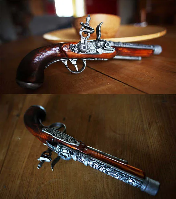 Steampunk Pirate Pistol Gun by LowenaCraft steampunk buy now online