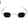 Hi Tek Alexander small square sunglasses spectacles retro Victorian adjustable temples Goth Steampunk Sherlock Holmes persona by AlexanderHiTek steampunk buy now online