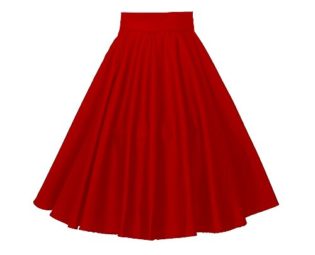 Anchor MSJ Women's Steampunk Clothing Party Club Wear Punk Gothic Retro Red Skirt (3XL) steampunk buy now online