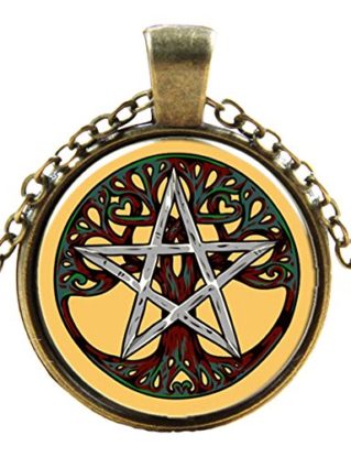Ultra ® Pagan Star Style 1 Classic Unisex Steampunk Necklace Great Style Unisex Gothic Cosplay Vintage Cyber Men Women Jewellery Cosplay Skulls Cogs Designs steampunk buy now online