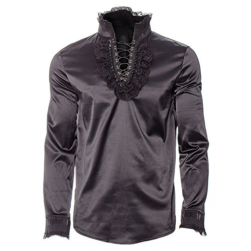 Steampunk Hansel X Pins Shirt (Black) - Medium steampunk buy now online