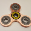 Copper Fidget Spinner Steampunk Ceramic COPPER Frame & Your Choice of Center Bearing by ShadywoodSigns steampunk buy now online