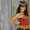 Steampunk Wonder Woman Cosplay Costume: Ready to Wear Corset and Bustle Skirt only. by OpenPandorasCloset steampunk buy now online