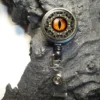 Eye Retractable ID,Badge Holder,Badge ID Reel,Office Badge Reel,ID Holder by LizDesign7 steampunk buy now online