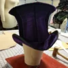 Victorian Velvet "Mad Hatter" Top Hat by TimeTravelerOutfit steampunk buy now online Victorian Velvet "Mad Hatter" Top Hat by TimeTravelerOutfit steampunk buy now online