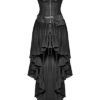 Punk Rave Gothic Steampunk Dress Black Long VTG Victorian Military Gypsy Hip Bag steampunk buy now online