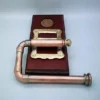 Steampunk Bathroom fitting: Toilet Roll Holder Free Shipping to Australia and selected countries. by SteampunkBrassworks steampunk buy now online