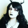 Black Gothic Mini Deer antlers headband by HysteriaMachine steampunk buy now online Black Gothic Mini Deer antlers headband by HysteriaMachine steampunk buy now online