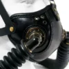STEAMPUNK LEATHER Mask black leather Double Respirator Raider design by MannAndCo steampunk buy now online STEAMPUNK LEATHER Mask black leather Double Respirator Raider design by MannAndCo steampunk buy now online