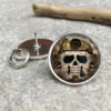 Steampunk Flying Sugar Skull Glass Dome Round Cabochon Lapel Tie Pin Badge Gift UK by ButterflynBeez steampunk buy now online