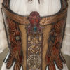 Art Deco - Leather- Corset & Neck Corset 36/38 by lederatelierberlin steampunk buy now online