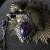Necklace Medallion Opal dragon Gothic / Victorian / classy by Stormglitter steampunk buy now online