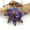 Clay Steampunk, Polymer Clay Sun, Steampunk Pendant, Steampunk Necklace, Sun Pendant, Steampunk Art, Steampunk Gift, Steampunk Jewelry by GizPins steampunk buy now online