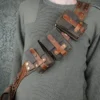 Steampunk Adventurer Leather Bandolier Chest Belt SOLD OUT by Pavelcraft steampunk buy now online