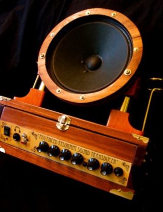 Custom Steampunk Guitar Amplifier - Fender Guitar Amp - Music Speaker by TGTstudios steampunk buy now online