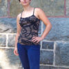 Steampunk Women's Black Spaghetti Strap Tank Top. by painterproductions steampunk buy now online