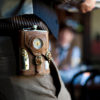 The Time Traveler - Made to Order Steampunk Flask with Working Clock by FeliciaBleuRose steampunk buy now online