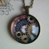 Steampunk Compass Photo Cogs Steampunk Jewelry Steampunk Necklace Steampunk Gears Mechanical Cogs by hotarunoyoru steampunk buy now online