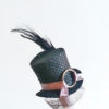 Dollhouse miniature cylinder hat a1:12 scale / Miniature steampunk scale one inch hat / miniature doll clothes / roombox miniature hat shop by NatAcademy steampunk buy now online