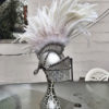 FREE SHIPPING! Gladiator Helmet with visor and mohawk. Burning Man festival. by WhoCaresWhyNot steampunk buy now online