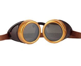 ZAIQUN Vintage Style Steampunk Goggles Welding Punk Glasses Cosplay steampunk buy now online