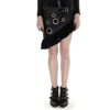 Steam Punk Flounce Skirt Kilt Black Coffee (XXL, Black) steampunk buy now online