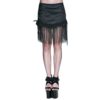 Gothic Patterns Steampunk Women Tassel Skirt Women's Black Skirts (L, Black) steampunk buy now online