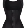 Women Waist Cincher Corset For Weigh Loss and Fat Burner (L, BLACK) steampunk buy now online