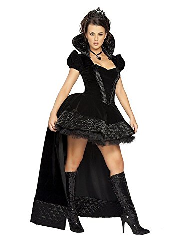 Molly Steampunk Dress Queen Dark Angel Gothic Halloween Costume Freesize Black steampunk buy now online