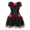 Kranchungel Burlesque Moulin Rouge Lolita Costume Outfit Corset Skirt Fance Dress steampunk buy now online