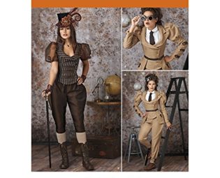 Simplicity Misses Steampunk Costume Sewing Pattern, Paper steampunk buy now online