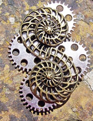 Sssteam Steampunk Glass Cabachon Brooch Pin Badge Handmade Arts and Craft, steampunk buy now online