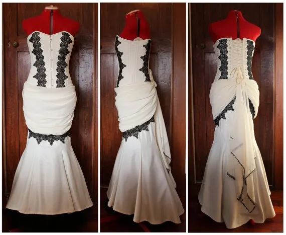 Custom 'Emmeline' Gown by Northwic steampunk buy now online