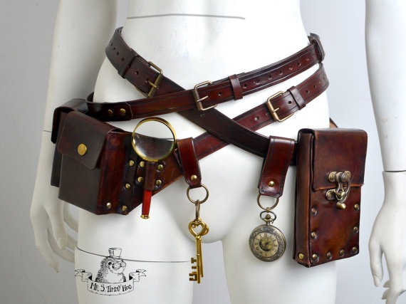 Ultimate steampunk belts kit by TimmyHog steampunk buy now online