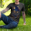 Steampunk Owl Urban Men's T Shirt - American Apparel T-shirt shirt adult soft graphic design black Gift for him tee by urbanunit steampunk buy now online