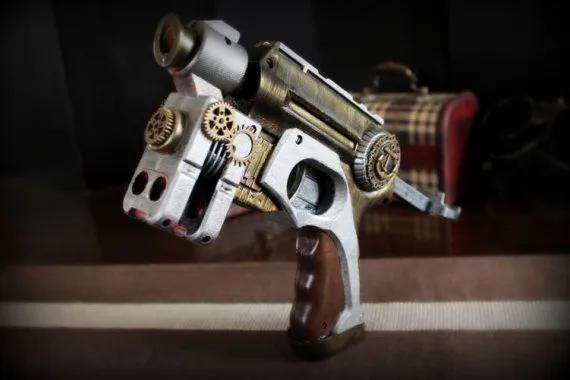 Steampunk gun typeA pistola by ProgettoSteam steampunk buy now online