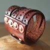 Leather Bracelet, Steampunk Accessories, Accessories, Leather Cuff, Custom Made Leather, Cuff Bracelet, Brown Leather Cuff, Handmade Cuff by JackPatchDesigns steampunk buy now online