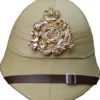 24th Regiment Pith Helmet with Badge Plate British Boer Zulu War Khaki Sand Historical Reenactment Victorian Steampunk Hat by ELeisureStore steampunk buy now online 24th Regiment Pith Helmet with Badge Plate British Boer Zulu War Khaki Sand Historical Reenactment Victorian Steampunk Hat by ELeisureStore steampunk buy now online