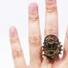 Steampunk Ring, Antique Bronze Gear Rings, Cool Punk Rock Ring, Adjustable Ring, Clock Rings, Unisex Rings, Retro Vintage Style, Men Ring by boysenberryaccessory steampunk buy now online