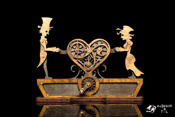 Clockwork Heart by MadnessAndTea steampunk buy now online