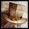 Clockwork Sherlock - Steampunk mini top in checked wool fabric and watch pieces by Discombobulous steampunk buy now online