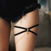 SUGAR LEG HARNESS by midnightxclothing steampunk buy now online