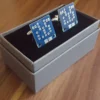 Cyberpunk Circuitboard Cufflinks, recycled jewelry, wedding cufflinks, anniversary cufflinks, mens gift, father's day gift steampunk buy now online
